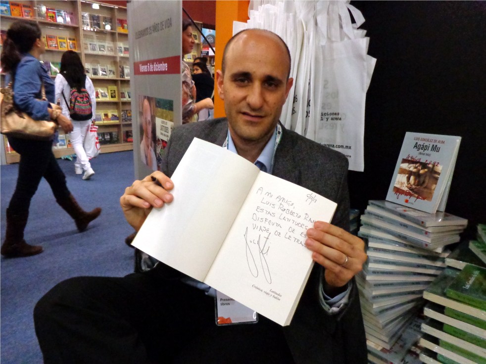 ALBERTO LATI, AUTOGRAFO EN "LATITUDES"